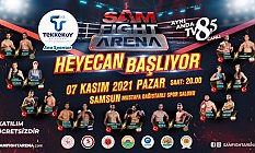 Tekkeköy'de SAM FIGHT Arena Heyecanı