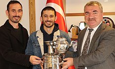 TEKNOFEST 2021 mansiyon birincisi Serdar Akyol Havza'da