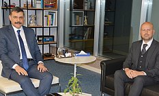 Vali Çiftçi, YEDAŞ’ı ziyaret etti