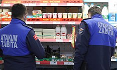 Atakum Belediye Zabıtası Marketleri Denetledi