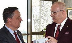 BBP Genel Başkan Yardımcısı Ekrem Alfatlı'dan Başkan Ergün’e Ziyaret