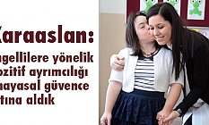 Çiğdem Karaaslan, Dünya Engelliler Günü Mesajı Verdi