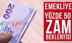 Emekliye Yüzde 50 Zam Beklentisi