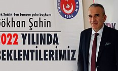 Gökhan Şahin: Daha iyi bir çalışma hayatının olduğu güzel bir yıl dileriz