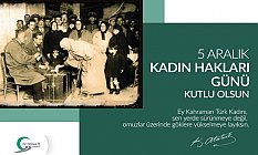 Mustafa Toruntay, '5 Aralık Dünya Kadın Hakları Günü' Mesaj Yayımladı
