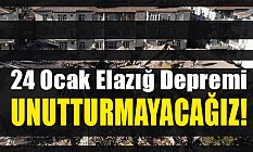 Başkan Akgün’den ‘24 Ocak Elazığ Depremi’