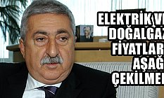 Elektrik Ve Doğalgaz Fiyatları Aşağı Çekilmeli