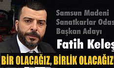 Fatih Keleş'ten esnafa çağrı: Bir Olacağız, Birlik Olacağız
