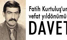 Fatih Kurtuluş İçin Kur'an-ı Kerim Okutulacak!