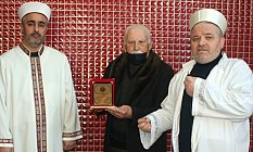 Havza’da hayırsever gurbetçi Selahattin Akkaya'ya plaket