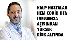 Kalp hastaları hem Covid hem influenza açısından yüksek risk altında