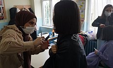 KÖY OKULLARINA GÖNÜLLÜ KUAFÖRLÜK