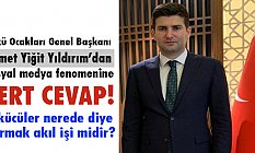 Ülkü Ocakları Genel Başkanı Yıldırım Serkan İnci'ye cevap verdi