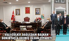Vali Zülkif Dağlı’dan Başkan Demirtaş’a Geçmiş Olsun Ziyareti