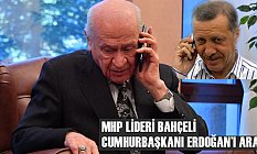 Bahçeli, Cumhurbaşkanı Erdoğan'ı Aradı 'Acil Şifalar' Diledi