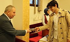 İLKEMLİ BAŞARILI ÖĞRENCİLERLE BAŞKAN DEMİRTAŞLA BULUŞTU