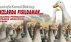 Kazlarda Psikolojik Davranış Analizleri Üzerine