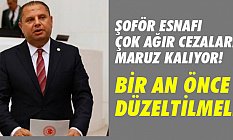 MHP’li Öztürk: Şoför Esnafının Mağduriyetleri Giderilmeli