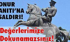 Onur Anıtı’nı İp Bağlayarak Yıkılmak İstenmesine Tepkiler Büyüyor