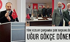 Türk Kızılayı Çarşamba Şube Başkanlığı'na Uğur Gökçe Seçildi