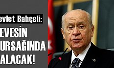Bahçeli: Kılıçdaroğlu, Sana Bir İyi, Birde Kötü Haberim Var