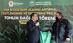 Başkan Demir, Yeter ki çiftçilerimiz üreteceğiz diyerek bizden istesin