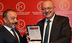 Başkan Ergün'den Demirci MHP'ye Ziyaret
