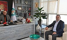 Başkan Ergün, MHP MYK Üyesi Ödevli’yi Ağırladı