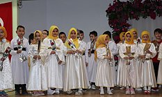 Havza’da Kuran Kursu Öğrencilerinden Muhteşem Gösteri