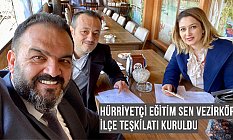 Hürriyetçi Eğitim Sen Vezirköprü İlçe Teşkilatı Kuruldu
