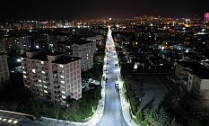 Manisa'da Yol Yapımı ve Işıklandırma Çalışmaları