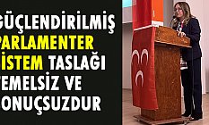 MHP'li Filiz Kılıç, Adım Adım 2023 toplantısında Muğla Ula'da konuştu