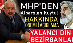 MHP'li Yalçın'dan Alparslan Kuytul ve Vakıf Hakkında Açıklama