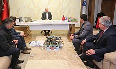 MİSİAD Başkanı Yılmaz Alcan Başkan Sandıkçı’yı ziyaret Etti