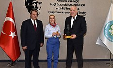Olimpiyat Madalyalı Şenyurt’tan Büyükşehir Ziyareti