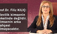 Prof.Dr. Filiz KILIÇ, Alevilik Kimsenin Tekelinde Değildir!