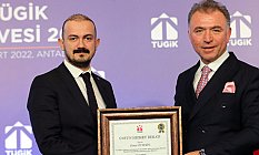 SAMGİAD, TÜGİK İş Zirvesi'nde Öztekin'e Üstün Hizmet Beratı