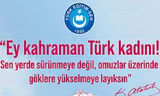 Türk Eğitim Sen'den 8 Mart Dünya Kadınlar Günü Mesajı