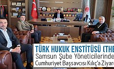 Türk Hukuk Enstitüsü Yöneticileri, Başsavcı Kılıç'ı makamında ziyaret etti