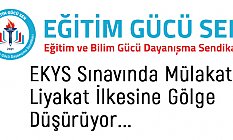 Yasemin Şengör, EKYS Sınavında Mülakat, Liyakat İlkesine Gölge Düşürüyor