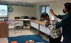 Büyükşehir Personeline İlk Yardım Eğitimi