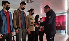 İtfaiyemiz, Köprübaşı’nda Liseli Gençlerle Buluştu