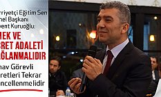 Kuruoğlu: Sınav Görevli Ücretleri Tekrar Güncellenmelidir