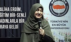 Saliha Erdim, Eğitim Bir-Senli Kadınlarla Bir Araya Geldi