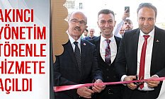 Akıncı Yönetim; Yeni Hizmet Ofisi Törenle Açıldı