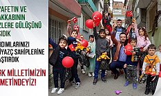 Alperenlerden Samsun'da koli koli mutluluk