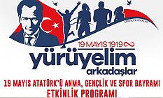 Atakum Belediyesi’nden dolu dolu 19 Mayıs programı