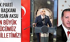 Başkan Aksu'dan Ramazan Bayramı ve 1 Mayıs Günü Mesajı