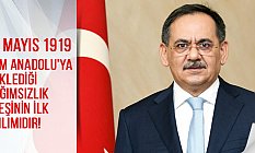 Başkan Demir'den 19 Mayıs Atatürk’ü Anma, Gençlik ve Spor Bayramı mesajı