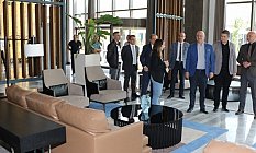 Başkan Ergün'den Hilton'a İnceleme